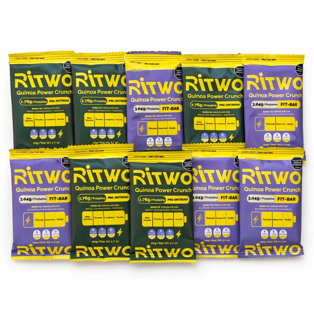 Combo Power Pack con 5 Pre-Entreno y 5 Fit-Bar